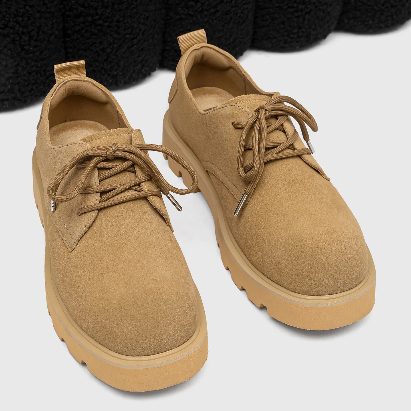 

Мужские повседневные деловые кожаные туфли дерби на шнуровке, мужские молодежные модные туфли на толстой подошве с большим носком и завышенным носком