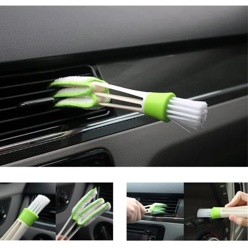 2023 Car Cleaning Drill Brush Set Wash Kit Detailing Vents Rim Air Conditioning Towel Gloves Polisher Microfiber Dirt Dust Tools