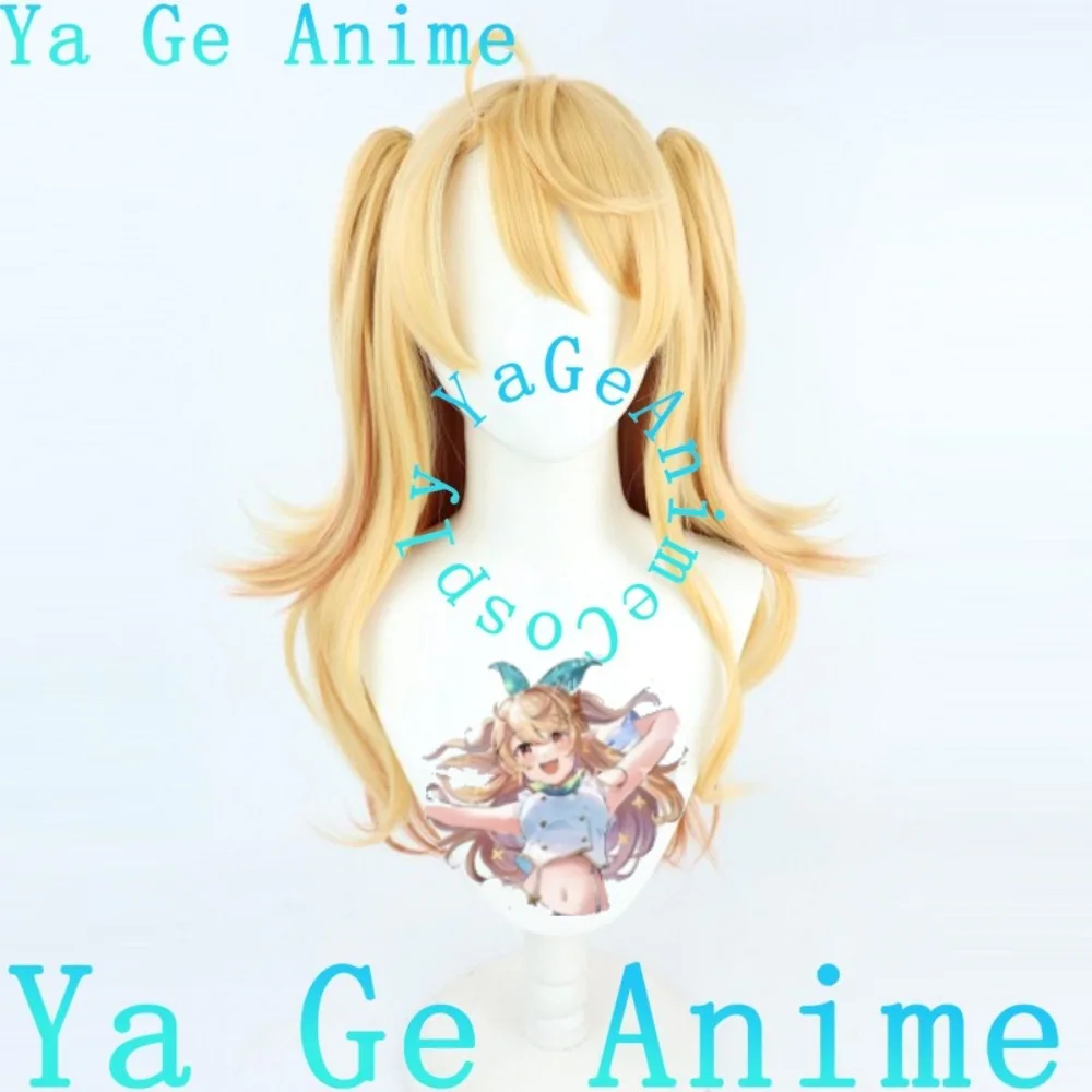 

Ya Ge Anime VTuber Pomu Rainpuff Cosplay Wig Anime Reality Show Game Role-playing Wig Used For Anime Dance Parties