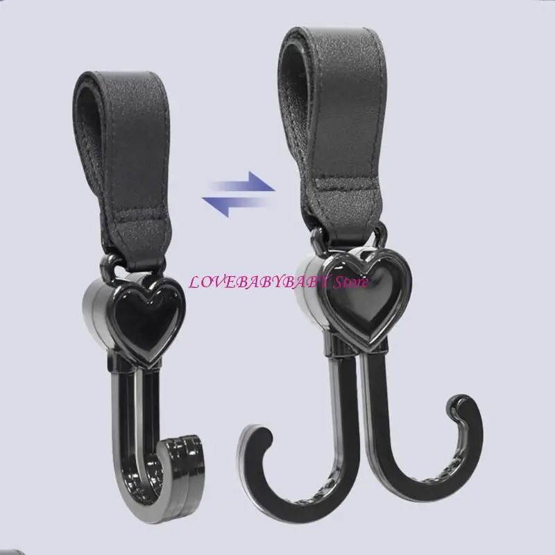 Baby Stroller Fastener Toddlers Cart Hanger Pram Bag Hanging Hook Electric Bicycles Stroller Car Organizers Accessories 4XBC