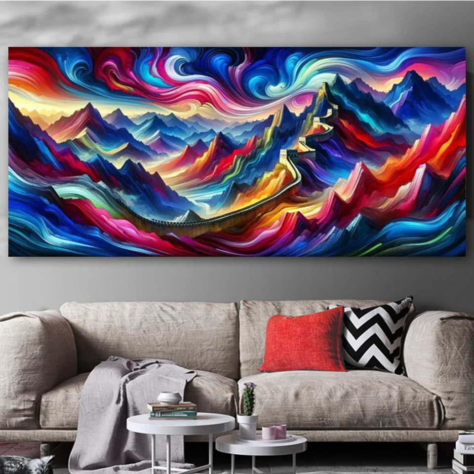 

Абстрактная цветная алмазная живопись «сделай сам», новые украшения, вышивка крестиком, мозаика, алмазная вышивка, искусство, натюрморт, домашний декор