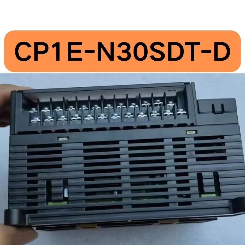 The second-hand CP1E-N30SDT-D PLC controller tested OK and its function is intact