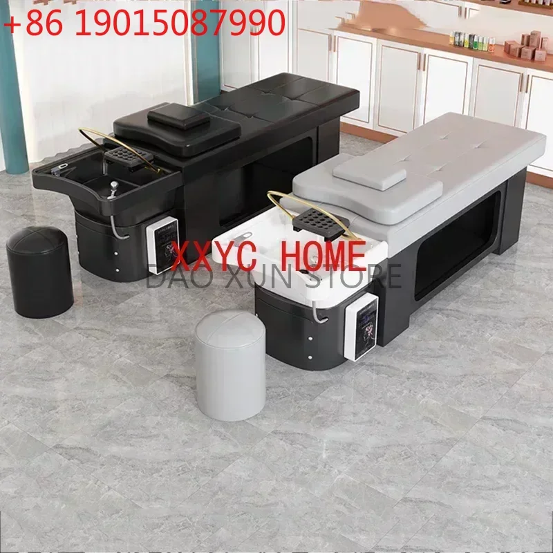 

Кресло для мытья головы с циркуляцией воды и массажем, роскошное оборудование для спа-процедур для волос, кресло для терапии Lavacabezas, мебель MQ50SC