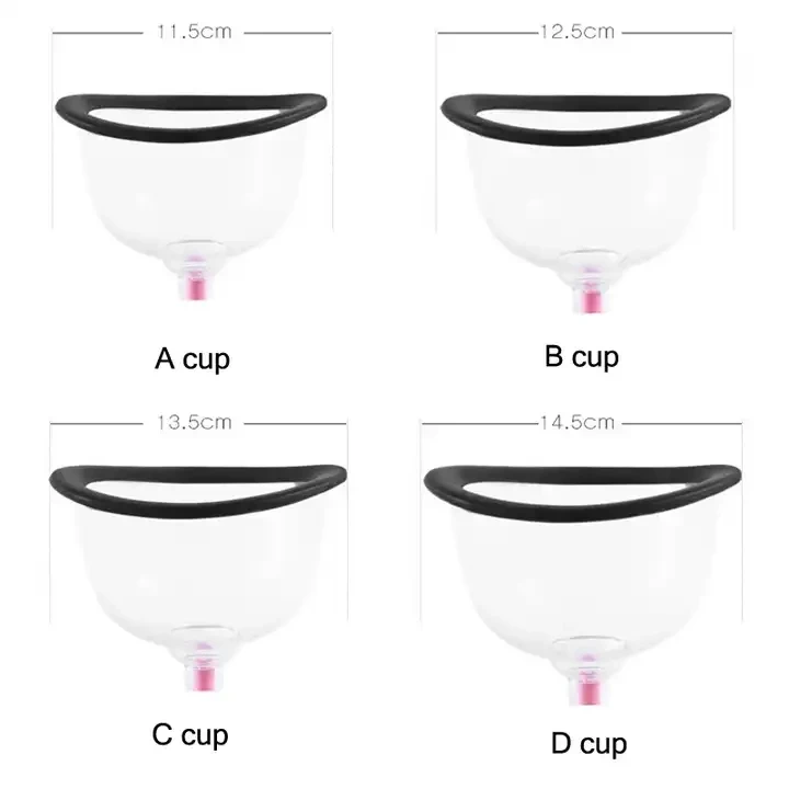 Bomba de massagem de mama a vácuo de silicone portátil ventosa intensificador de mamilo com função vibrador para uso doméstico