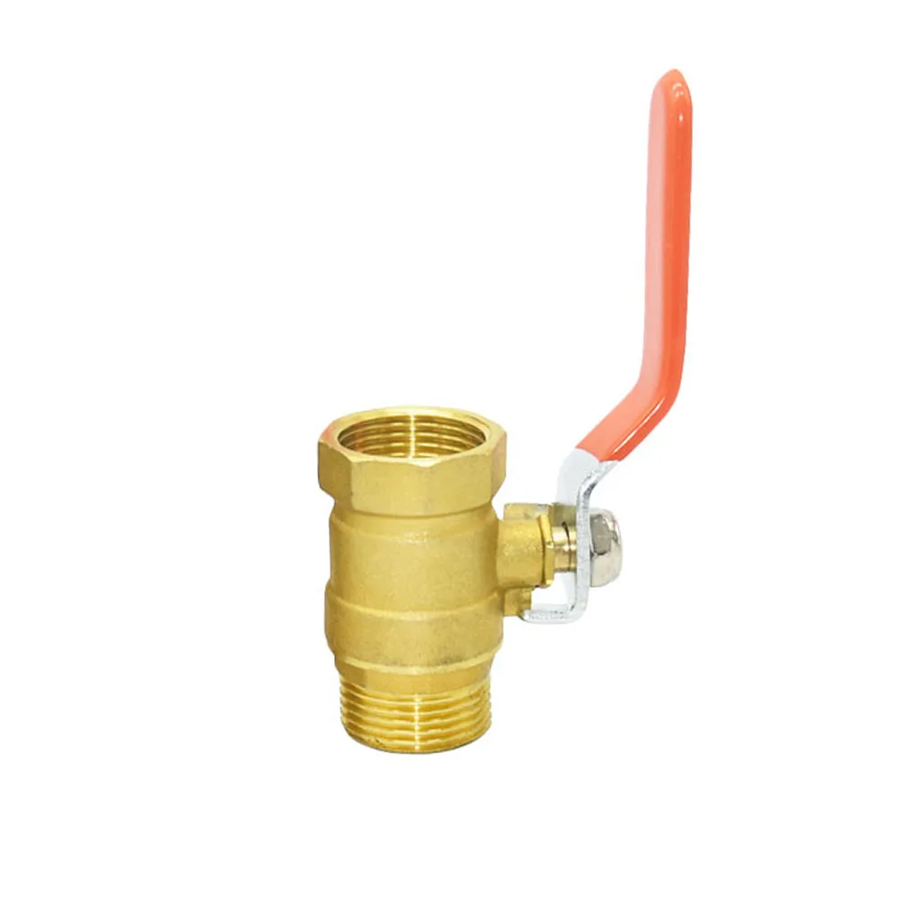 Brass TAP 1/2 3/4 1inch Male Female Thread Connector Valve Copper Repair Fittings Copper Metal Thread Water Pipe Connector