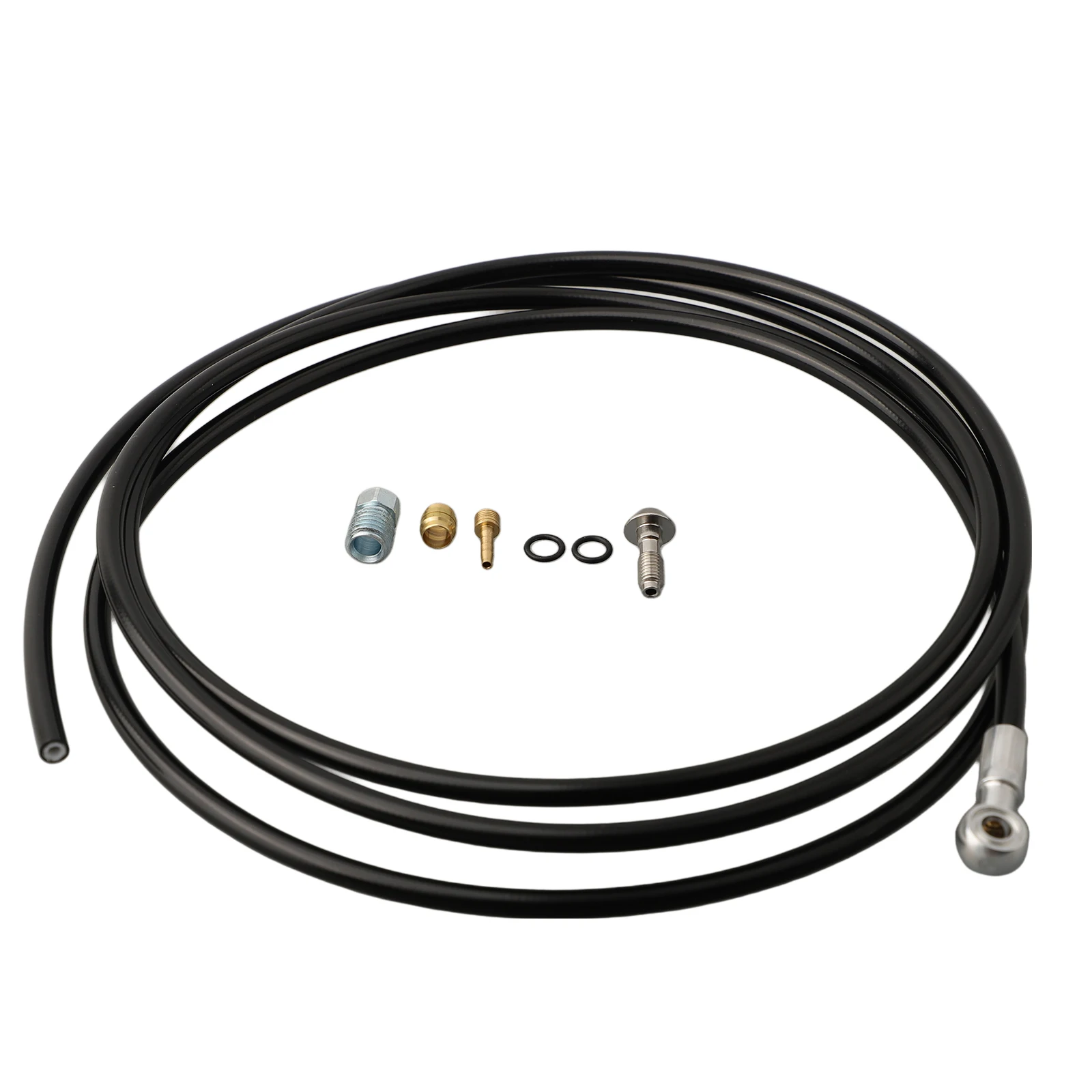 Kit Brakes Hose Hydraulic Disc Long-lasting Oil Pin Olive Pressed for banjo Reliable Replacement Screws 2500 Mm Seals