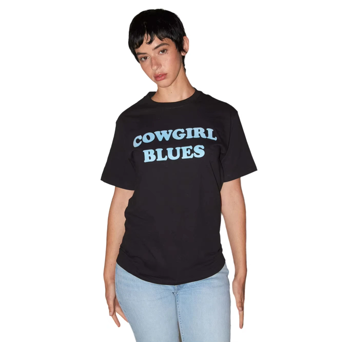 

Женские летние футболки с ковбойкой, хлопковая новая модная футболка Camisetas Mujer, классическая рубашка