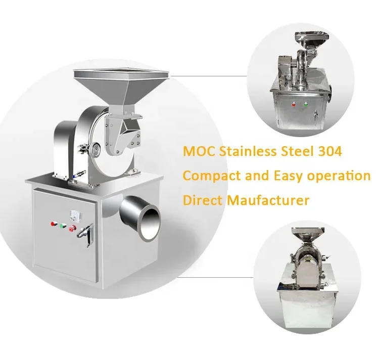 Commercial Icing Sugar Grinding Machine Rock Sugar Powder Maker Equipment Sugar Mill Machinery for Sale