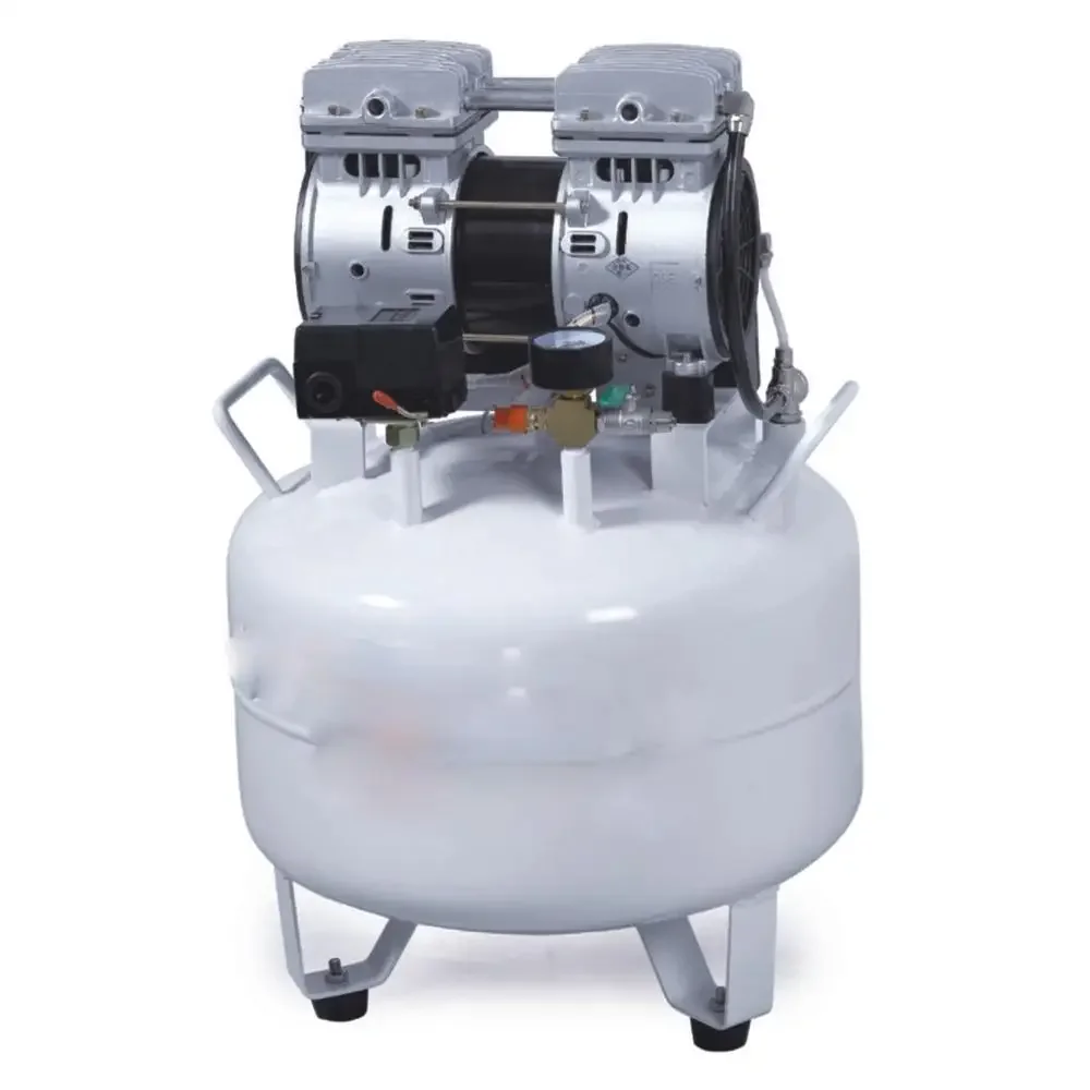 

32L den tal Lab One-Driving-One Silent Oil Free Quiet Air Compressor 70L per min one to one