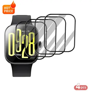 Bilashmart Screen Protector Redmi Watch 5 Curved Screen Protector Redmi Watch 5 Ultra HD Coverage Protective Accessories