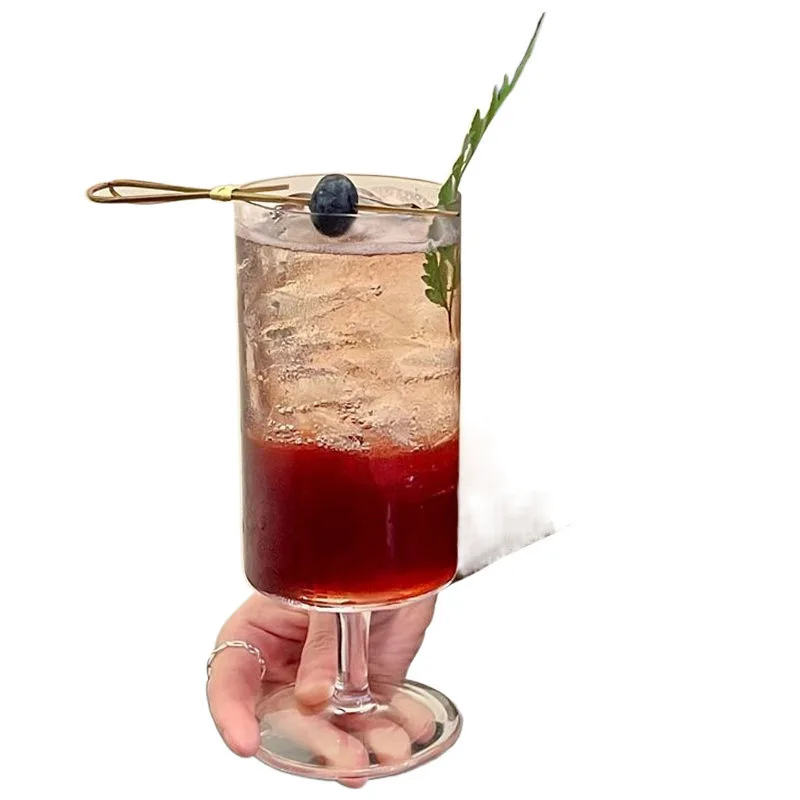 

Wind straight tube juice cup glass cocktail drink cup beverage water cup