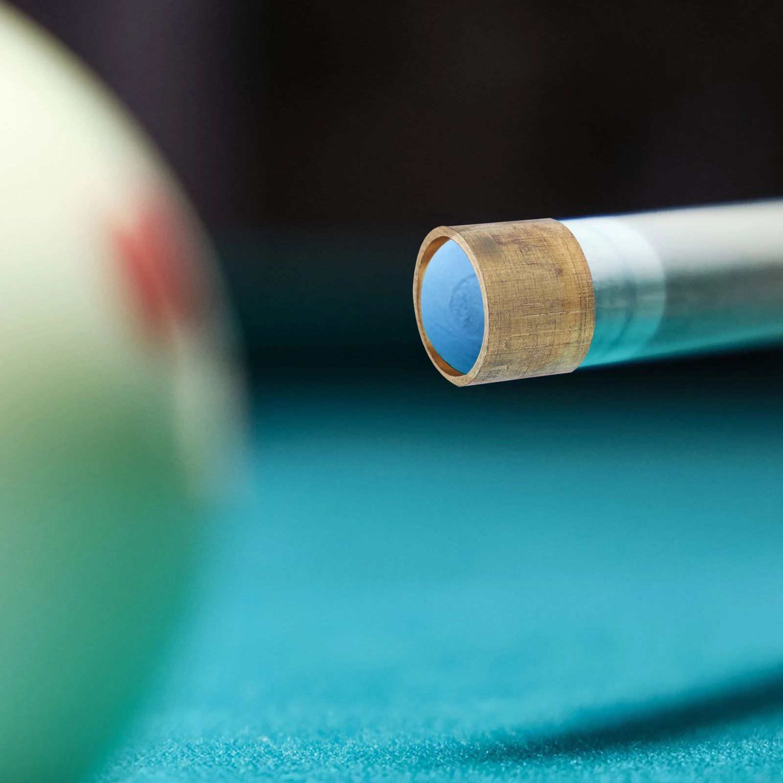 

20pcs Copper Pool Ferrule Billiard Replacement Tip Head Snooker Cue Hoops Durable Long Lasting Use Billiard Parts