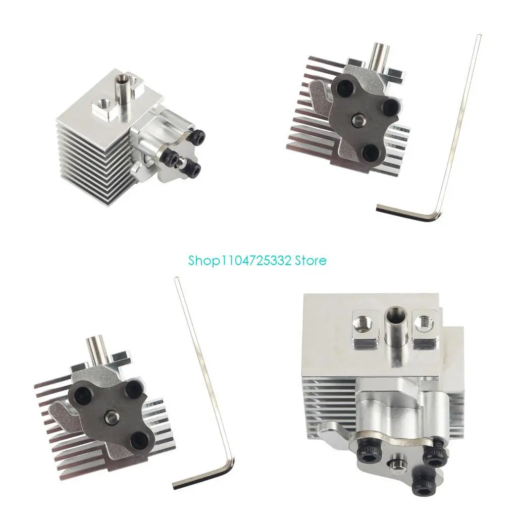

P5EA Aluminum Alloy Extruder Cooling Block Heatsink For S1 S1C Stable Printing