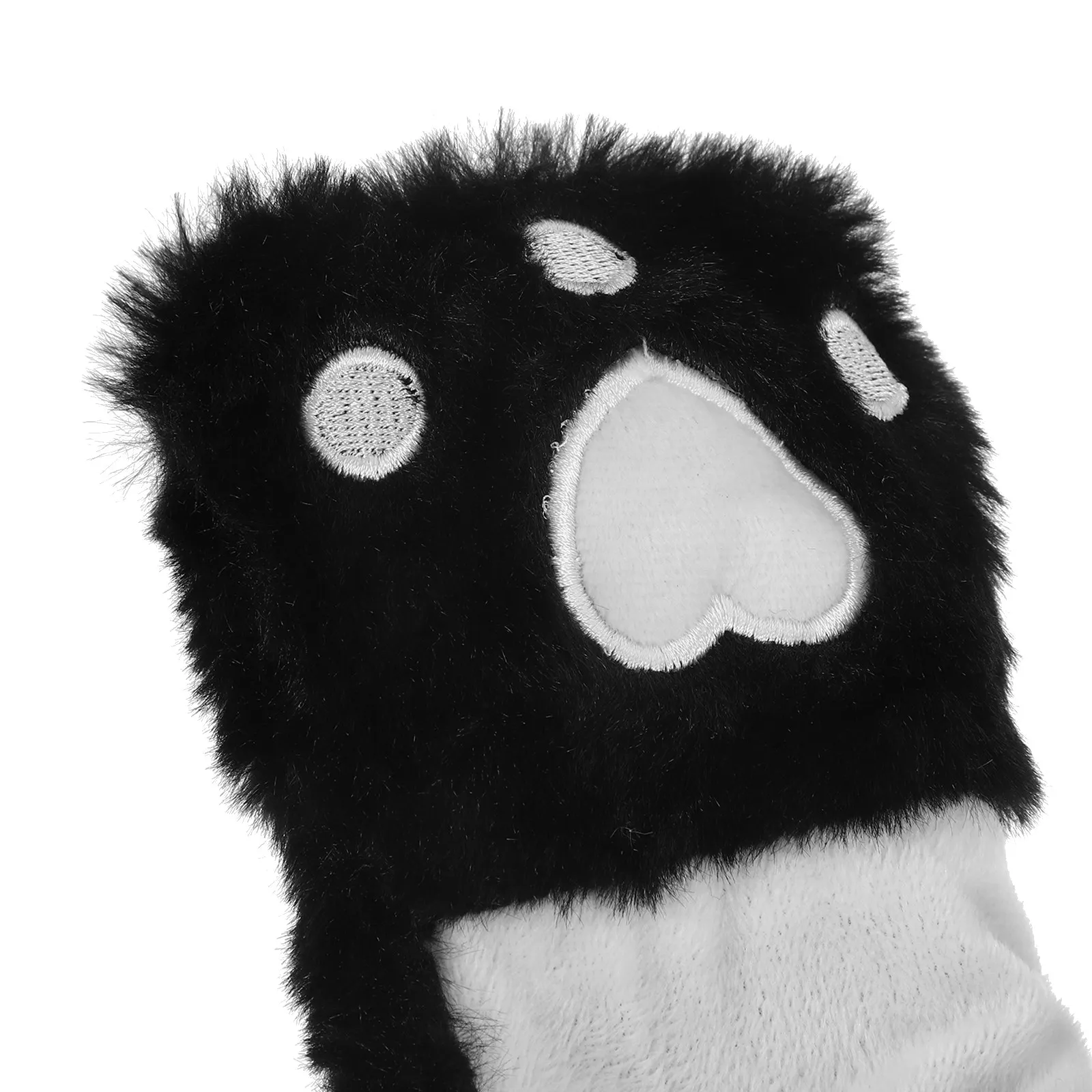 Panda Ear Moving Hat Soft Comfortable Cute Animal Ear Hat for Cosplay Party Women Girls Kids Warm Winter Accessory