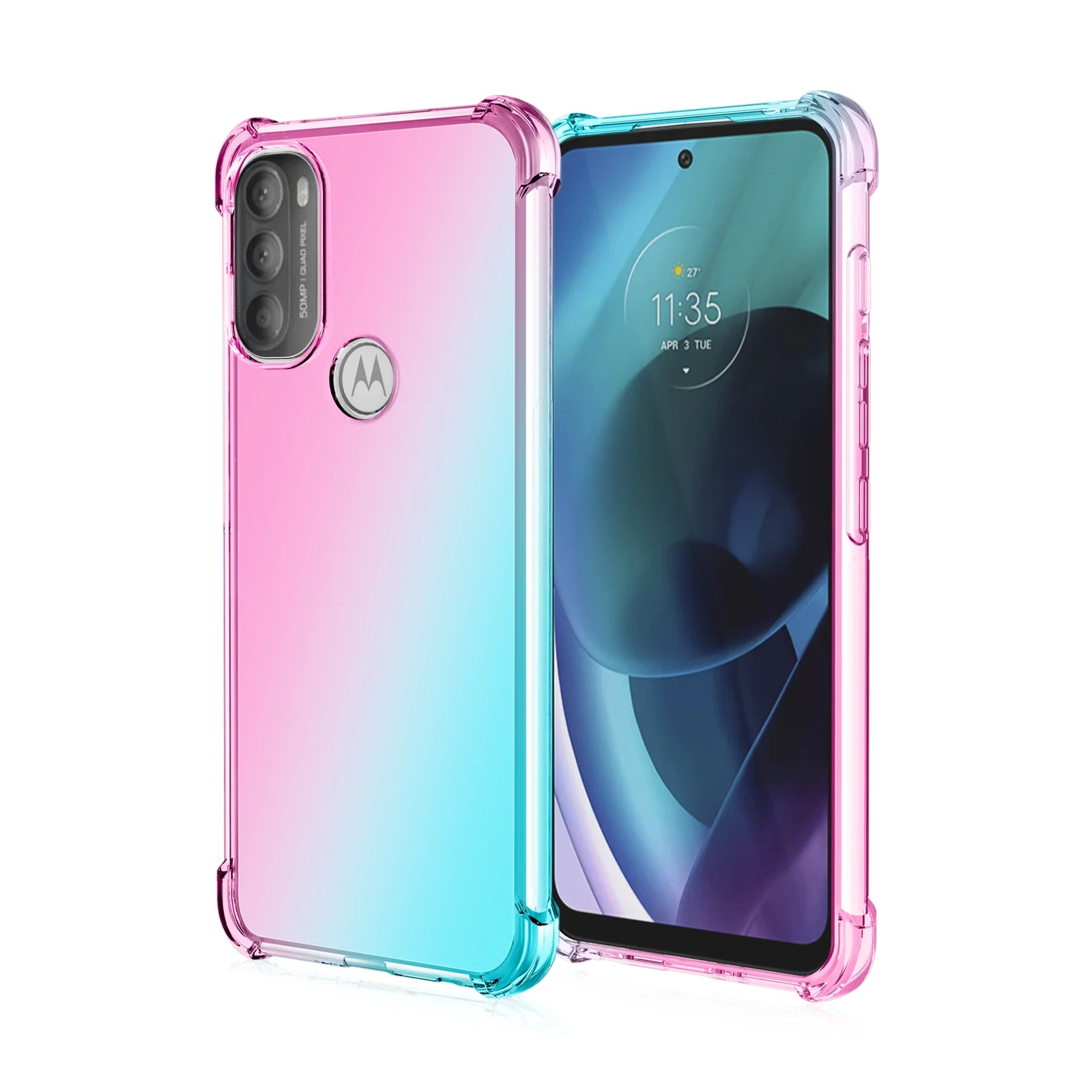 Case for Moto G71 5G,Shockproof Slim Ultra-Thin Flexible TPU Soft Silicone Anti-Drop Phone Cover for Moto G31 G41 G50 G51 5G