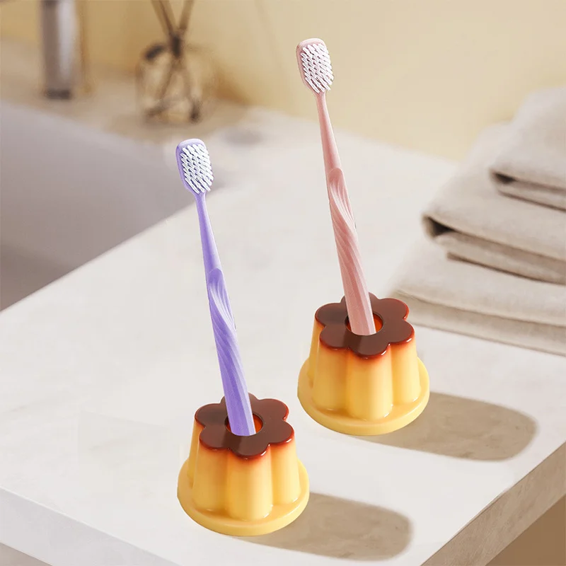 1PC Cute Pudding Jelly-shaped Multi-functional Pen/Pencil Holder for Students Suitable s a Makeup Brush/Toothbrush Holder image 2