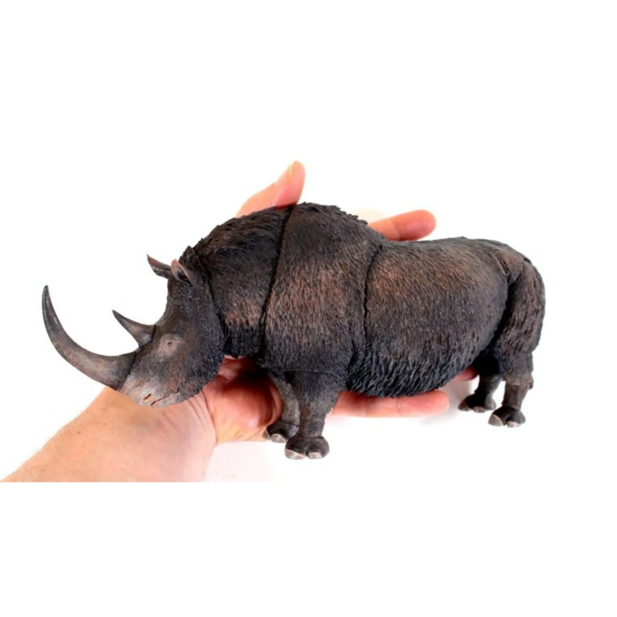 Beesten van het Mesozoïum Studio Woolly Rhino 1/18e schaal actiefiguur dierenmodel realistische decoratie collectie cadeau