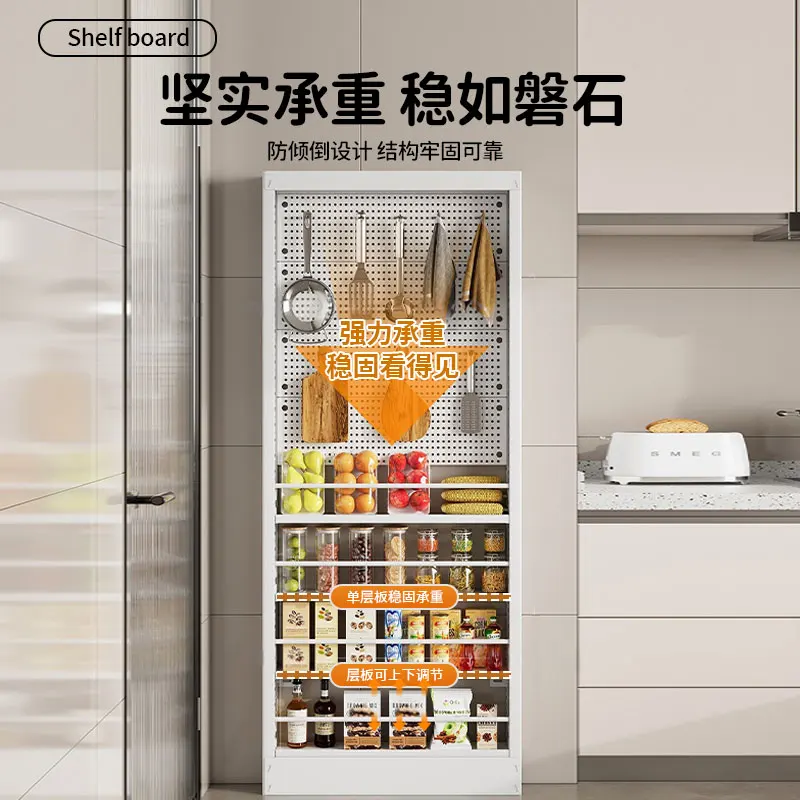 #Kitchen ultra-thin storage rack, steel crevice, narrow shelf behind door 10cm seasoning, fruits and vegetables against the wall