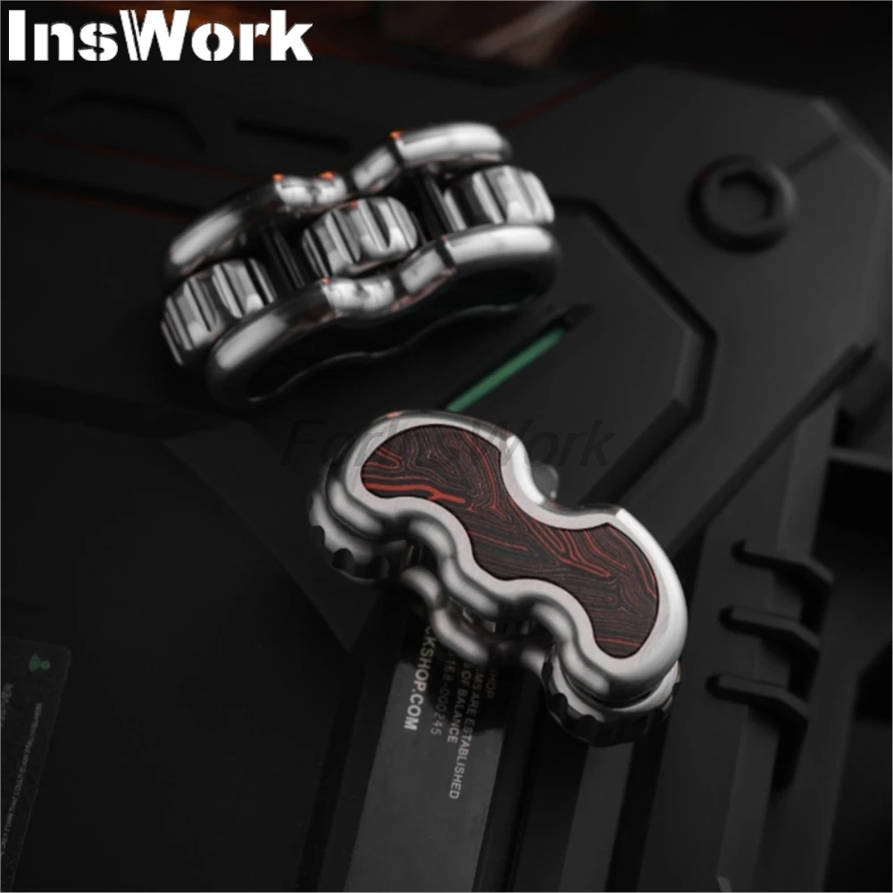 ROGUE Mechanical Paragraph Push Slider Hand Fidget Metal Fidget Autismo Accesorios Anxiety And Stress Relief