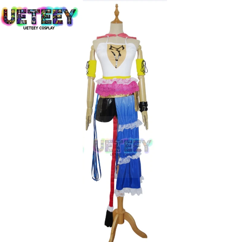 

UETEEY COS Final Fantasy X-2 FF10 Sphere Hunter Yunie Yuna Cosplay Costume Game Yuna's Dressphere Gunner Outfit