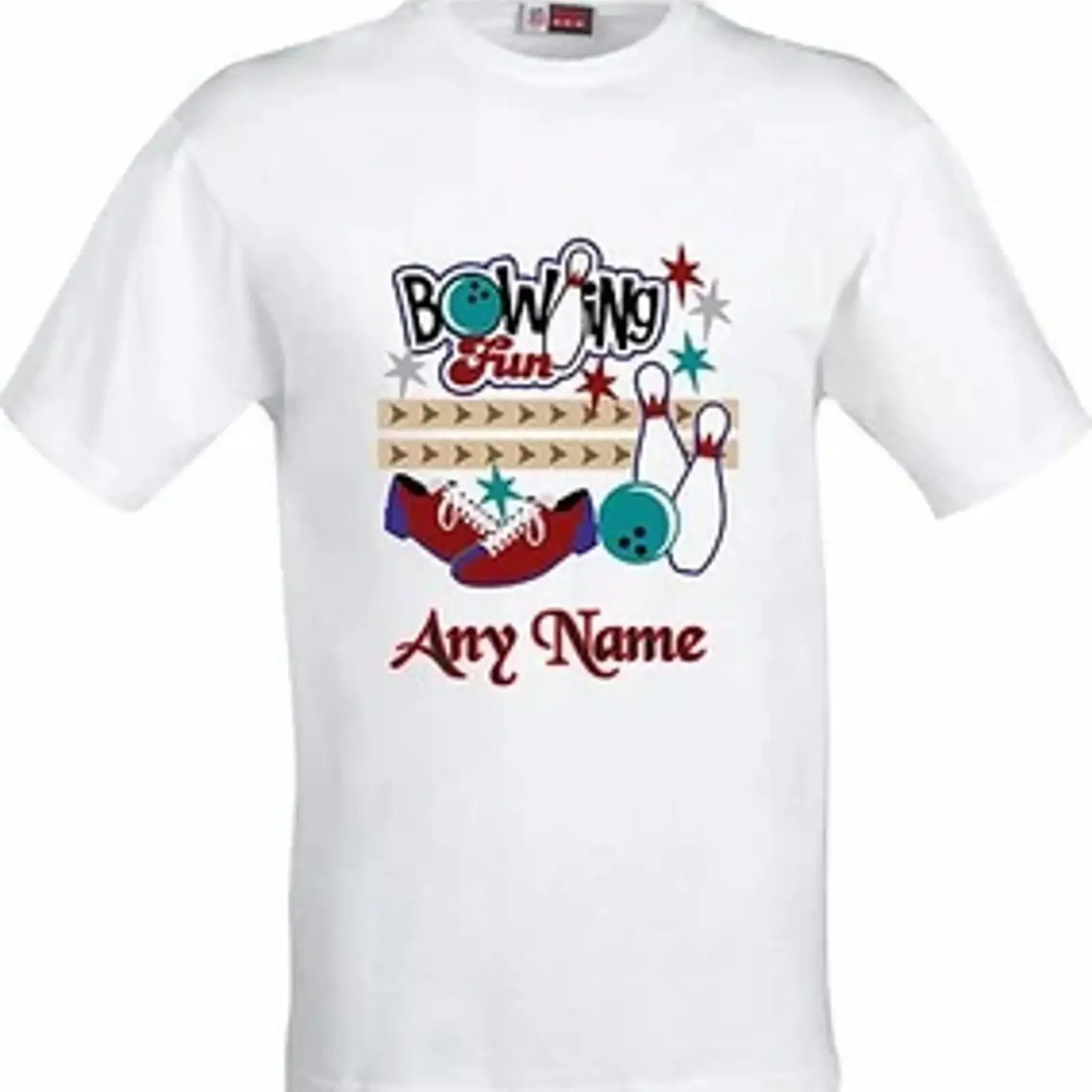 PERSONALISIERTES T SHIRT BOWLING SPASS LUSTIG HUMOR VOLLFARBIG SUBLIMATION vintage Washed designer clothes streetwear Versatile