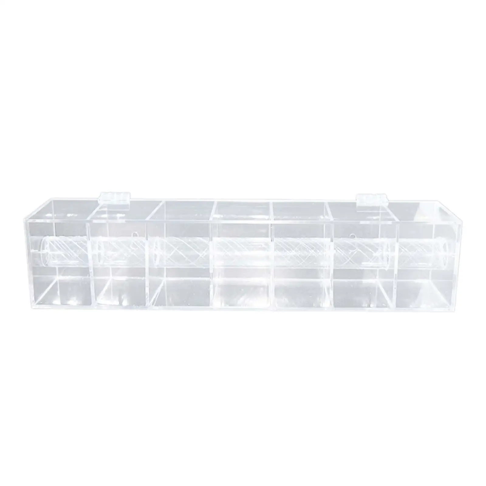 7-slot Label Dispenser Acrylic Label Dispenser Sturdy Transparent Day of The Week Label Dispenser Multipurpose for Kitchen Home