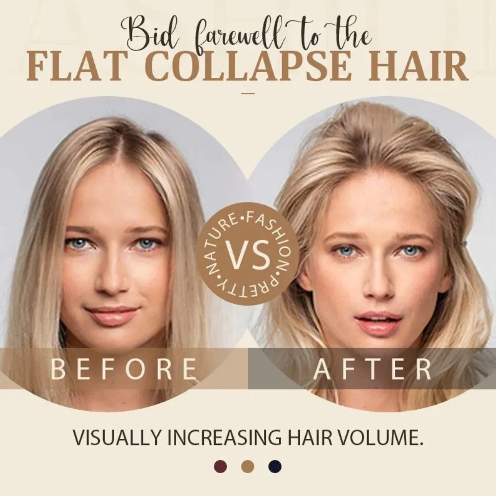 New Invisible Fluffy Hair Pad High Temperature Fiber Insert Comb Fluffy Hair Clip Wig Cushion Women's Styling