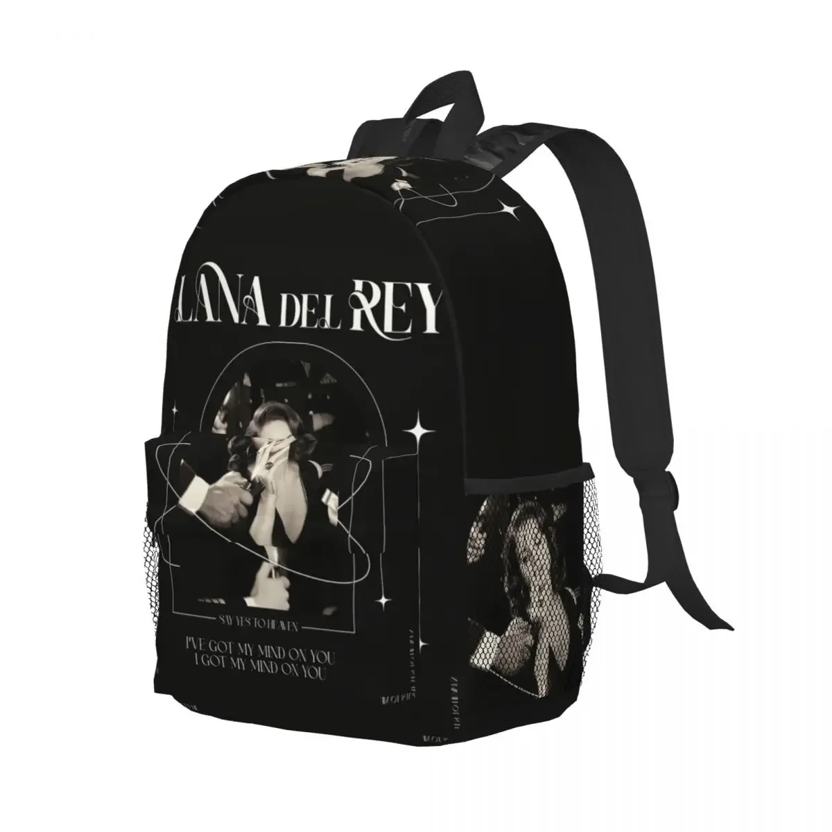 

Lana Del Rey Backpacks Boys Girls Bookbag Fashion Children School Bags Travel Rucksack Shoulder Bag Large Capacity