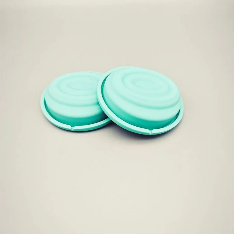 قطعتان من غشاء السيليكون للطعام متوافق مع الشكل البيضاوي MY-376