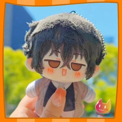 10 cm Anime Bungo Stray Dogs Dazai Osamu Cosplay Mini Stuffed Toys Dango Starfish Body Cotton Fluffy Dolls Halloween Xmas Gift