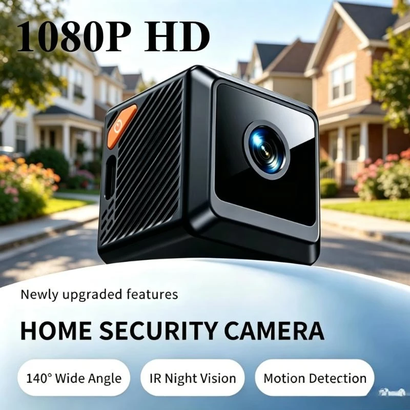 2026 NEUE Mini-Sicherheitskamera 1080P HD 140 °   Weitwinkel-Bluetooth-Kamera mit 600mAh Akku, IR-Nachtsicht, 5M Cloud-Speicher