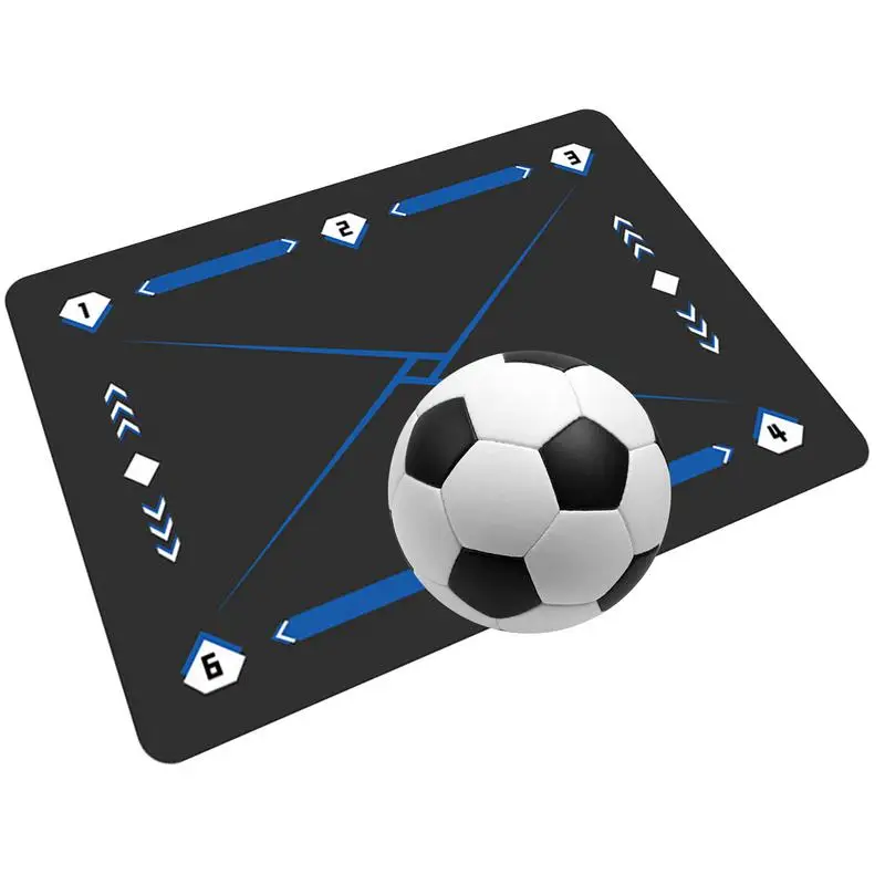 

1pc Football Training Mat Durable Football Play Area Rug Mat Kids Dribble Training Mat soccer Training Indoor Ourdoor Equipment