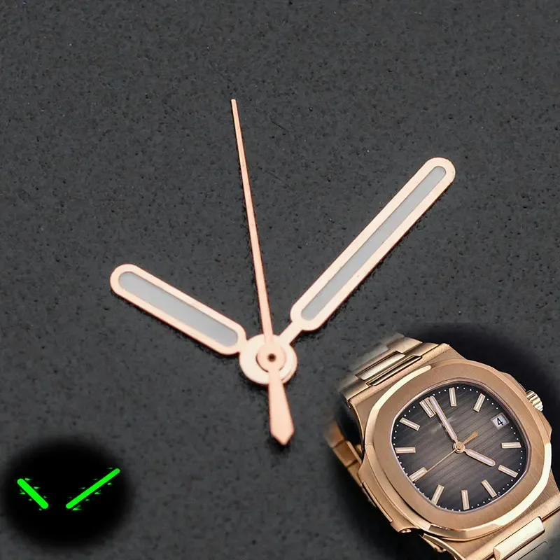 

Nautilus Watch Replace Watch Hands C3 Green Luminous Fits NH35 NH36 4R36 7S26 Movement for Nautilus Men's Watches Repair Parts