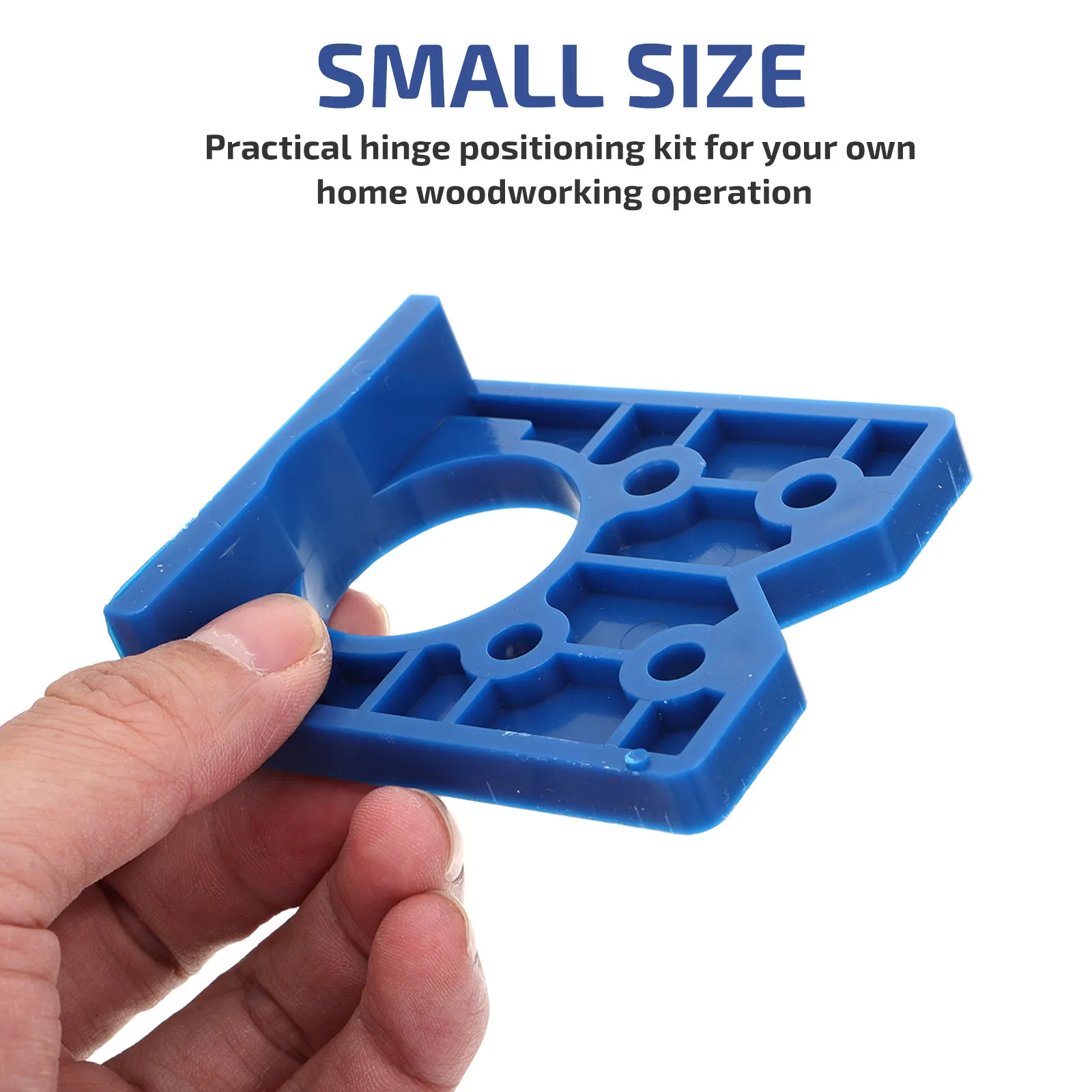 1Set Hinge Locator Alloy Precise Positioning Tool for Cabinet Door Furniture Woodworking Hinge Positioning Tools Drilling Hole