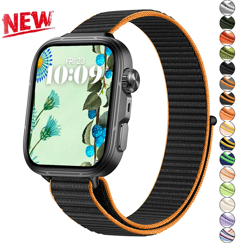 Armband für Huawei Watch Fit 5 4 Fit3 Atmungsaktives Sport-Nylon-Schlaufenarmband Correa für Huawei Watch Fit 5 4 Pro Armbandzubehör