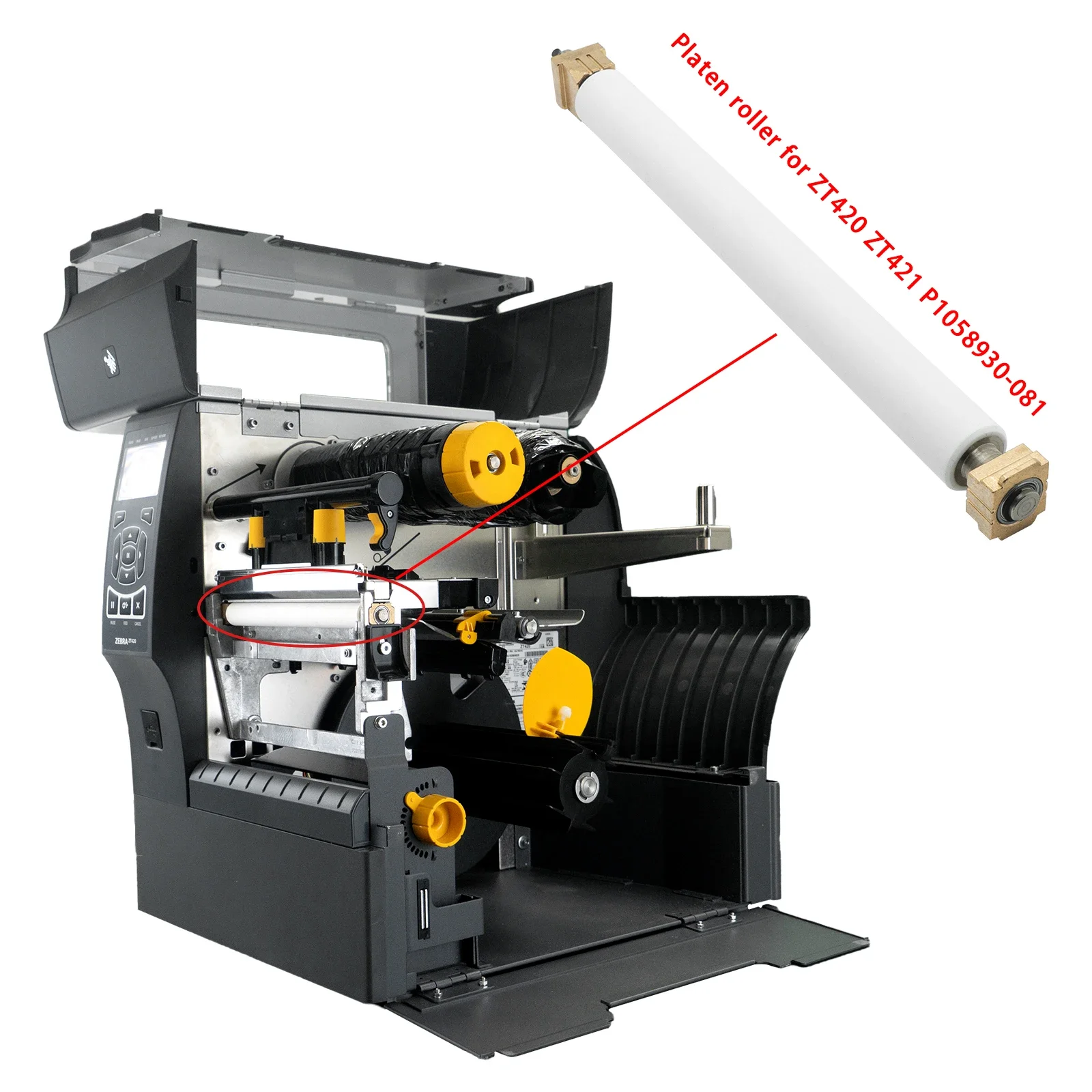 

Совершенно новый опорный ролик для Zebra ZT420 ZT421 P1058930-081