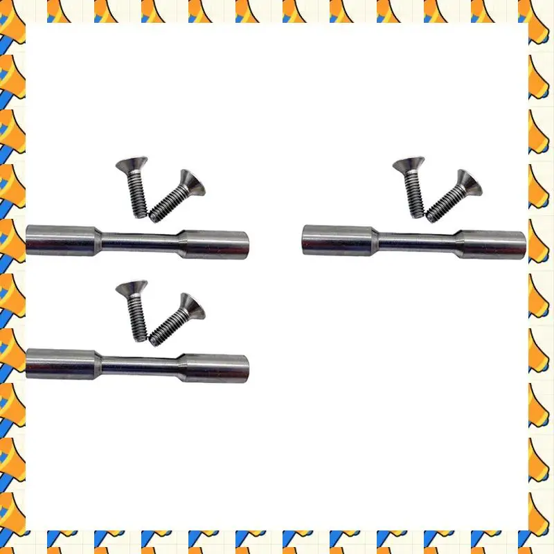 

ABYB 3X Titanium Alloy Bicycle Rear Fork Pivot Assembly And Bolts Set For Bike Brompton/3Sixty Bike Parts