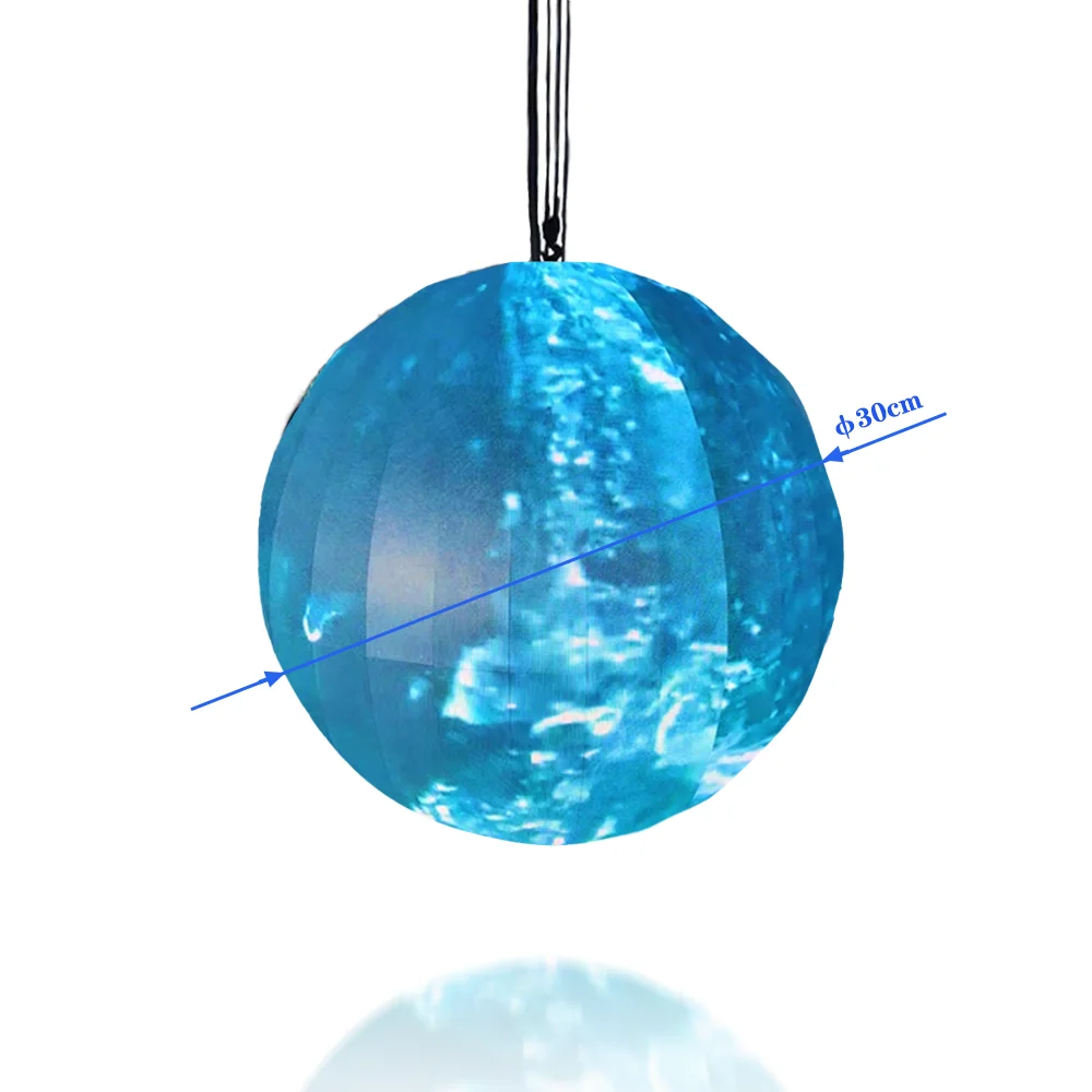 Vendita calda P1.8 Schermo colorato sferico a LED per interni di alta qualità Diametro 1 m per poster digitale commerciale ed ascensore