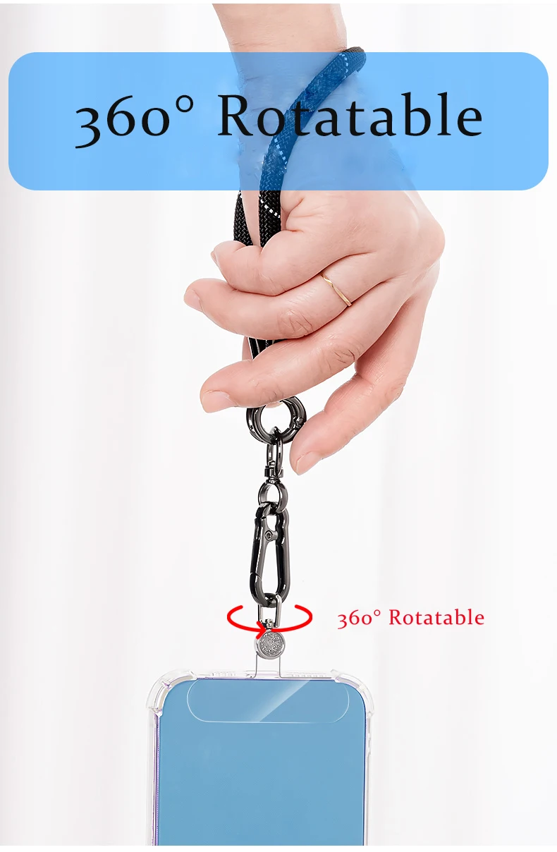 Glänzende Handy-Befestigungslaschen Universelle Handyband-Patches Luxuriöse Glitzer-Handyband-Ersatzteile für Mobiltelefone – Detail 3