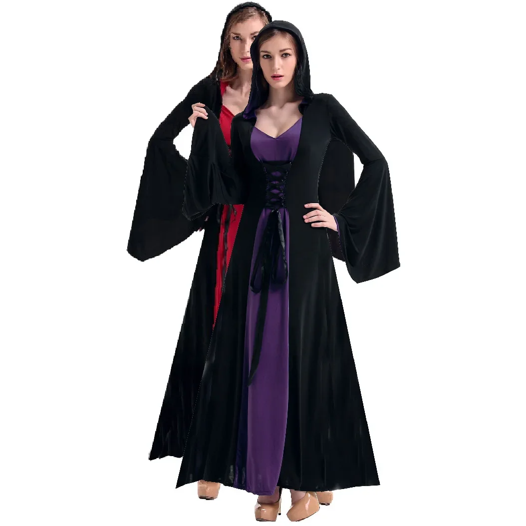 

Halloween Carnival Female Mediaeval Dress Cosplay Costume