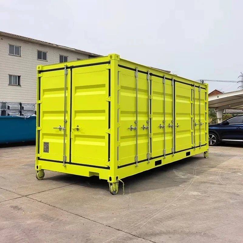 Custom color container side door opening container special container manufacturer