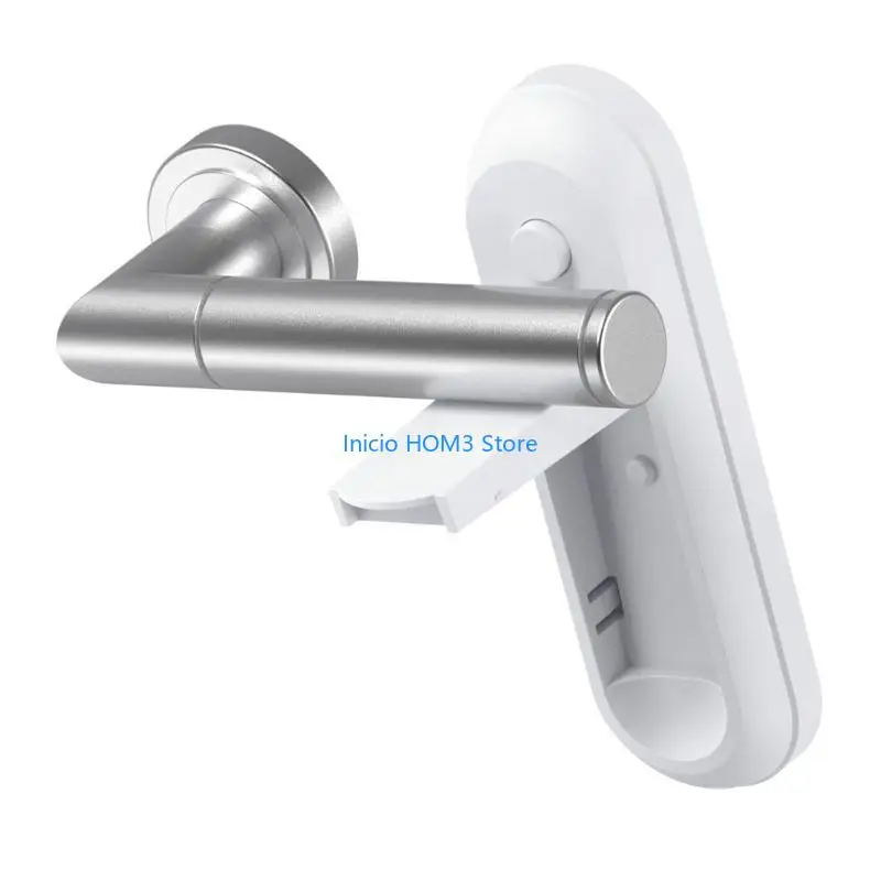 A5YD Child Safety Nursery Door Baby Proof Handle Lock with Strong Adhesive