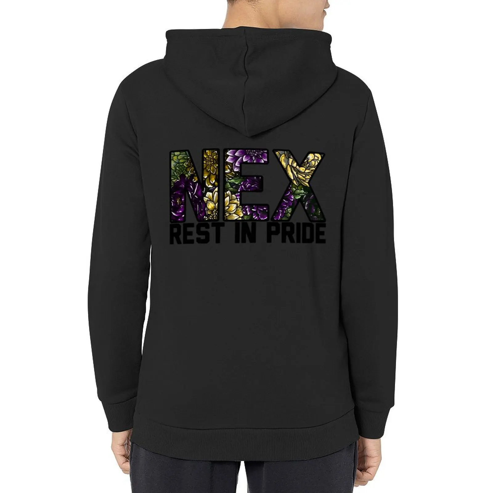 

Nex - Rest In Pride Hoodie anime clothing mens designer clothes men's sweat-shirt korean style clothes anime hoodie