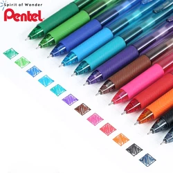 Japan Pentel Gel Pen BLN-105 Needle Tube Press Quick-drying Smooth Colored Ballpoint Pen 0.5mm Student Kawaii School Supplies