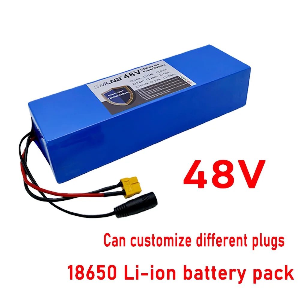 48V 1000W 13S2P 9800mAh Li-ion Battery Pack Is Suitable for M365 Electric Scooter with Built-In BMS 18650 Battery