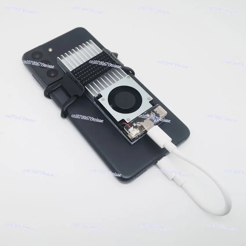 U8 Radiator Portable Wifi Air-cooled Radiator Ultra-thin Aluminum Alloy Typec Cooling Fan 5V