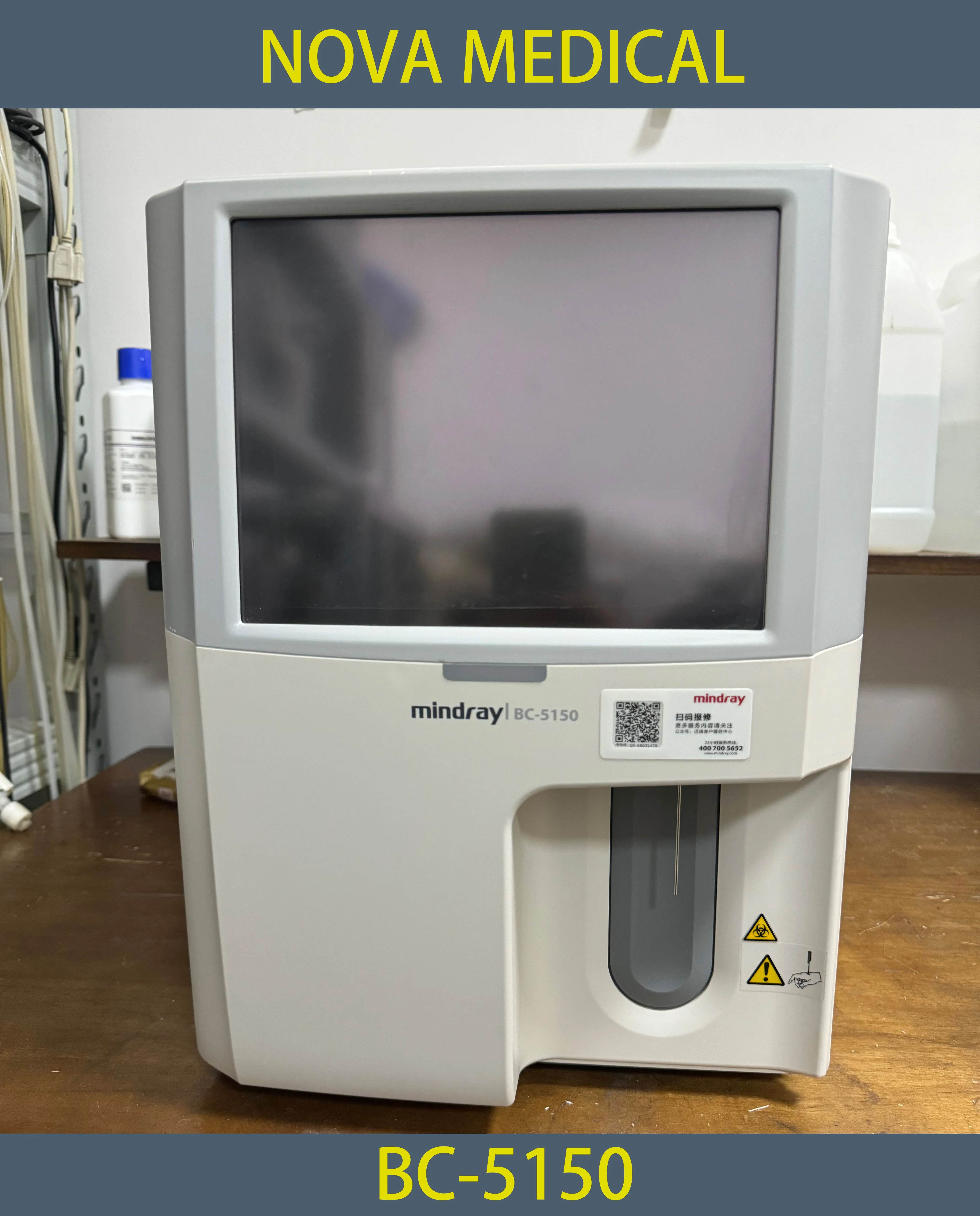 Gebrauchter guter Zustand Mindray BC-5150 5-teiliger Hämatologie analysator BC-5150