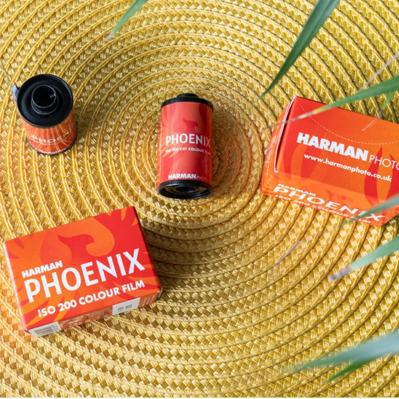 1/3/5/10 Rolls HARMAN Photo 135 Color Film PHOENIXP 200 ISO 200 Negative 36EXP C41 process( Expiration date: 2025)