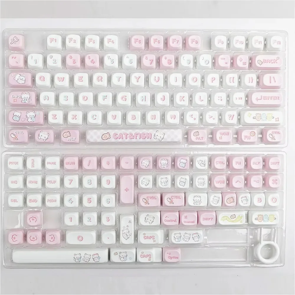 

Keycaps Pink MOA Height MAC Small Warp Thermal Sublimation Ninz A75 F87 HI75 99 104