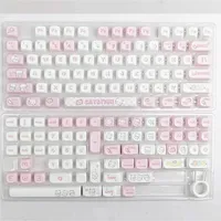 Keycaps Pink MOA Height MAC Small Warp Thermal Sublimation Ninz A75 F87 HI75 99 104